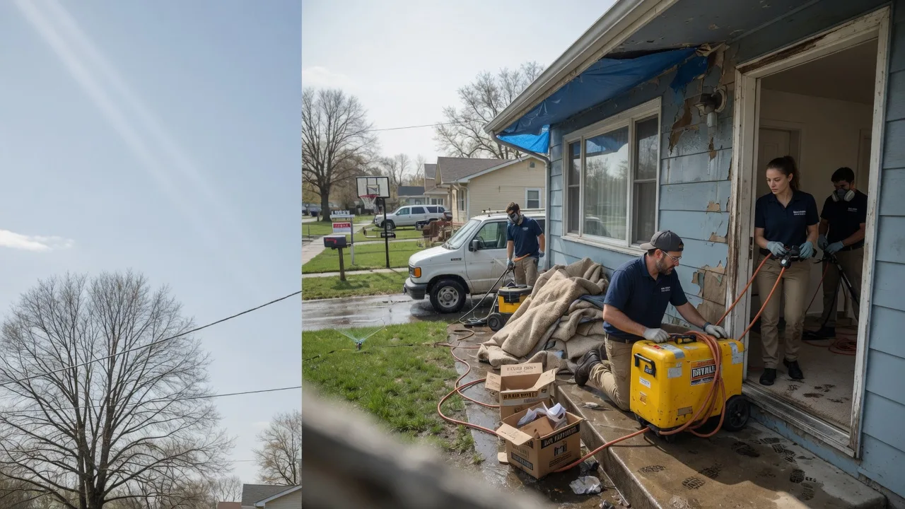 Basement Flood Cleanup in Tuskahoma, OK near me